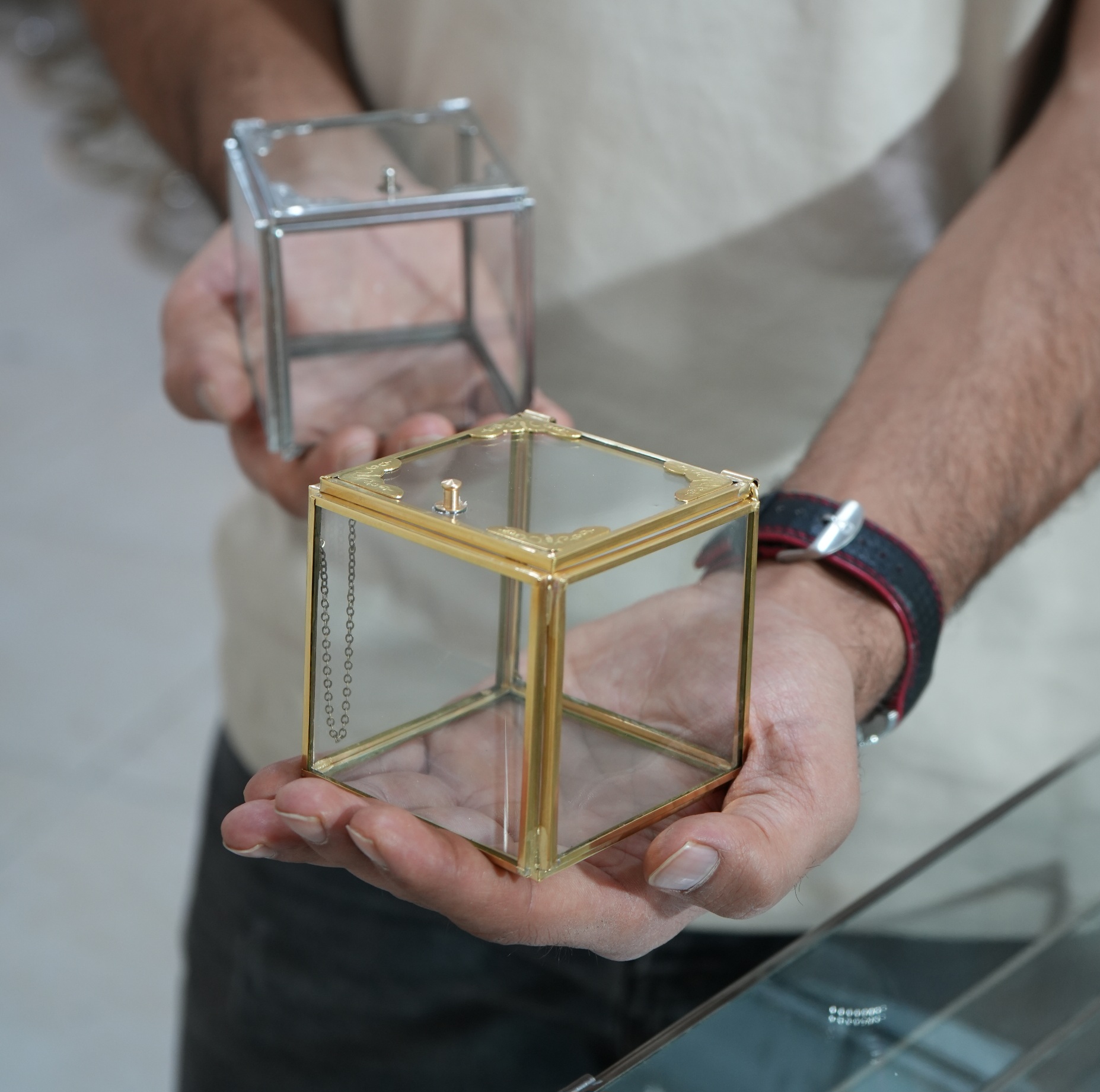 جا حلقه شیشه ای